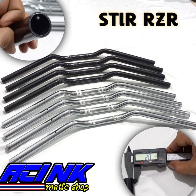 STANG STIR MOTOR RZR STANG MOTOR RXZ STANG RACING CUSTOM BALAP ROAD RACE UNIVERSAL