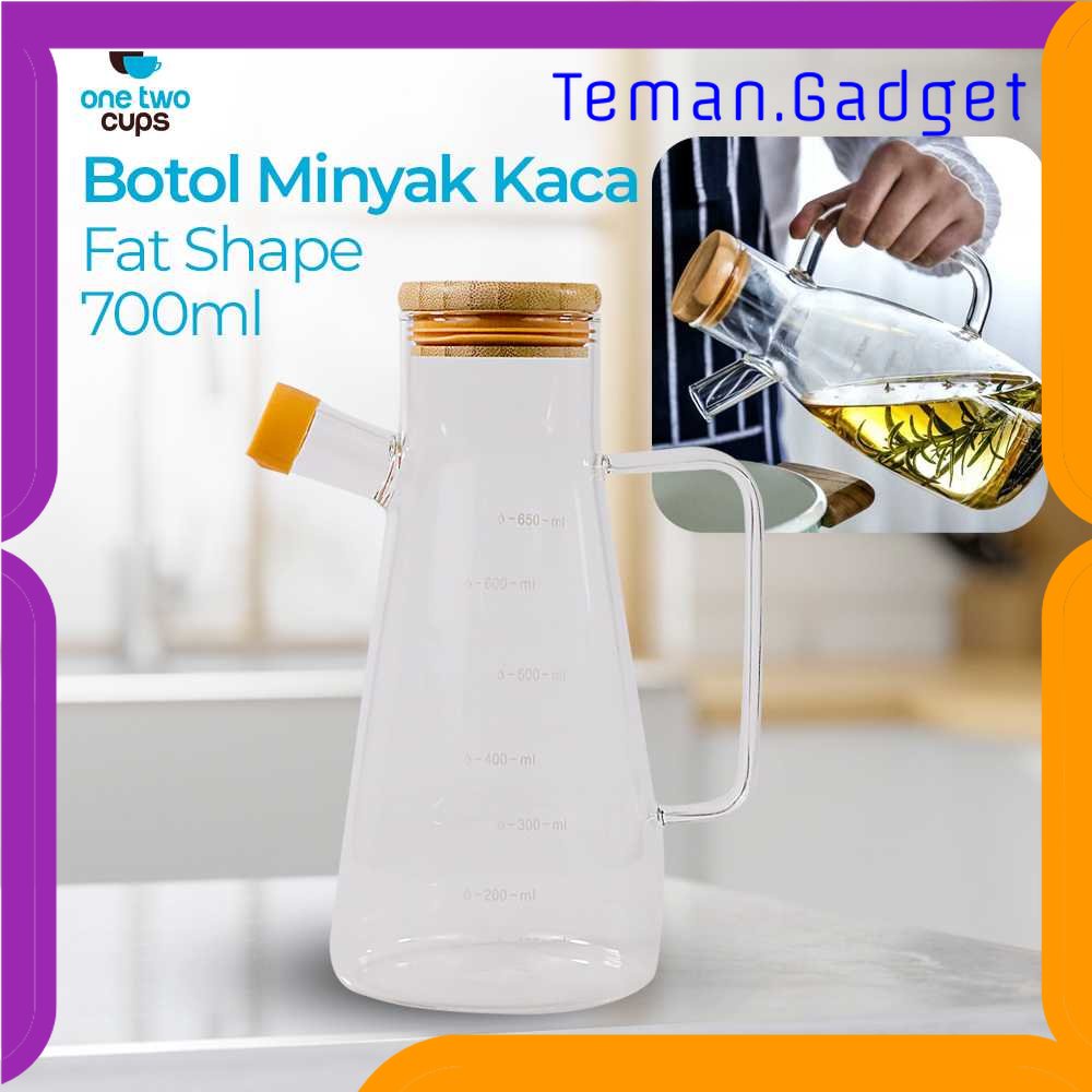 TG - DPR One Two Cups Botol Minyak Kaca Glass Oil Bottle Heat Resistant - KG75