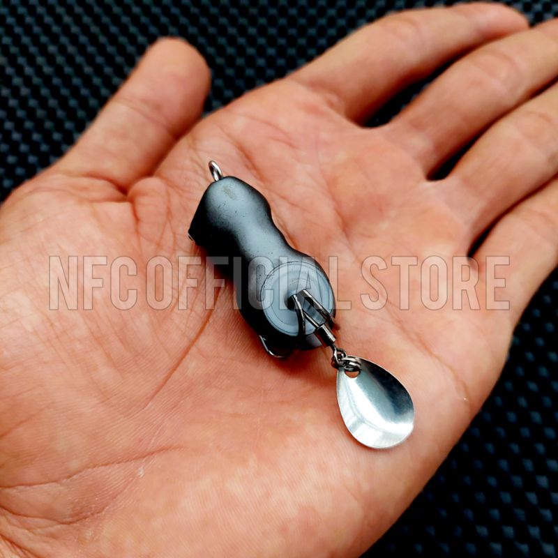 Soft frog Ulat / Uler godong 4 cm 5 gram Umpan casting Gabus dan Toman