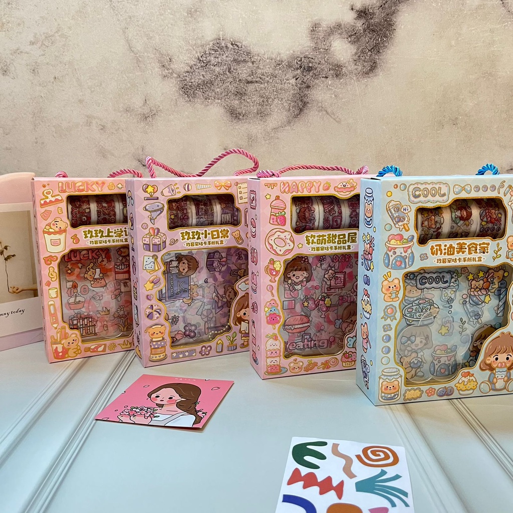 

Stiker box JBE - SCV paket stiker unik gantungan lucu koleksi mainan alat tulis atk grosir murah set sticker label