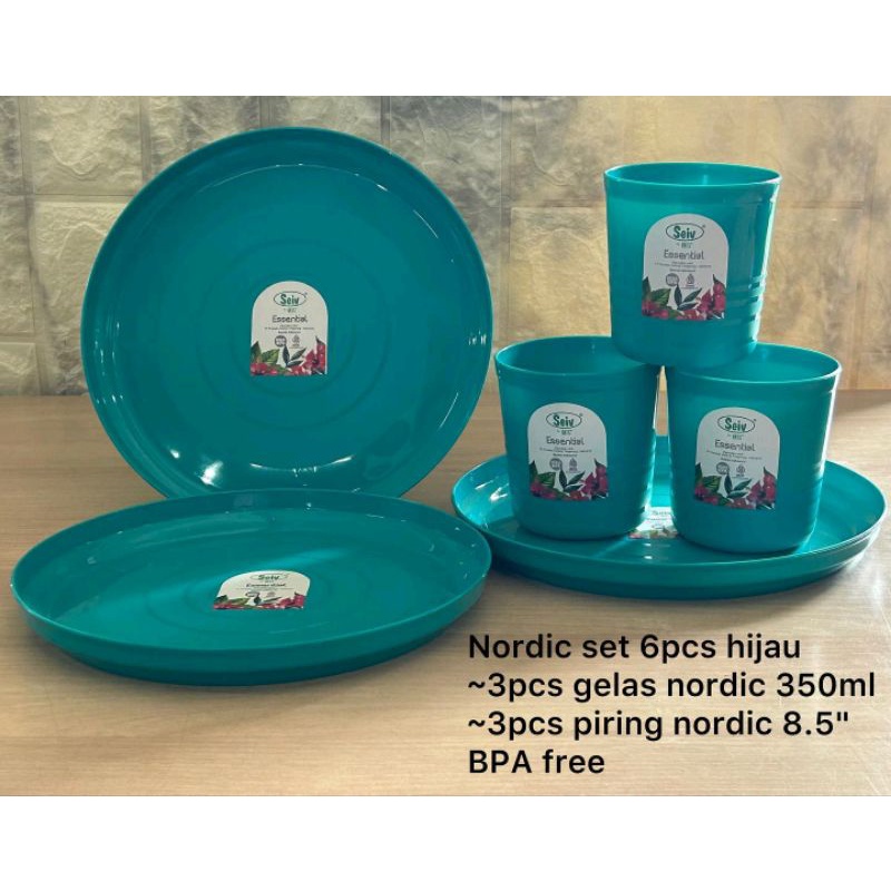 ONYX - PERALATAN MAKAN NORDIC SET BPA FREE