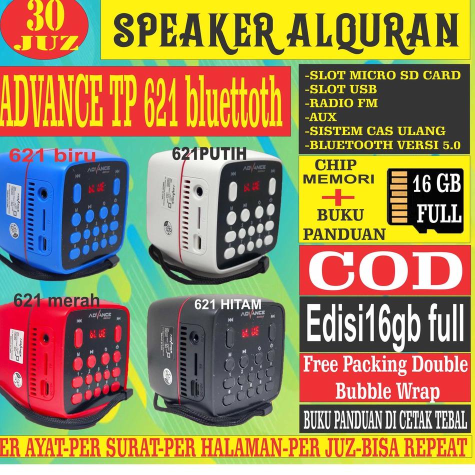 Paling Laris speaker al quran 30 juz Advance TP 621 BLUETOOTH/ADVANCE TP621BT
