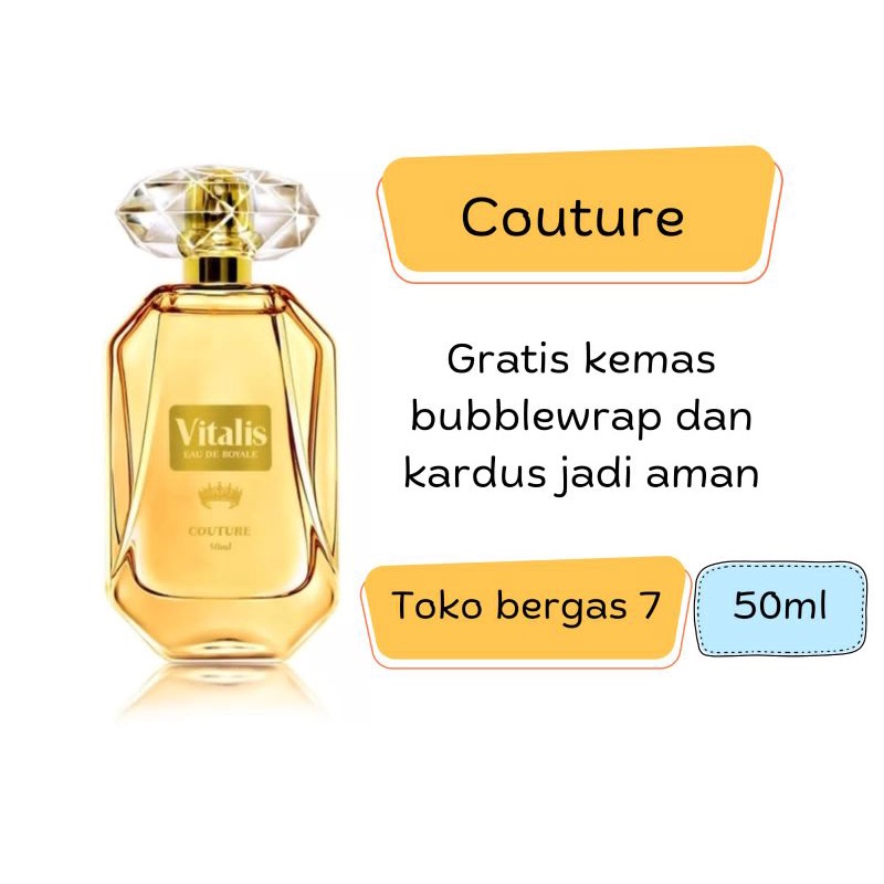 Vitalis eau de royale parfum wanita couture 50ml