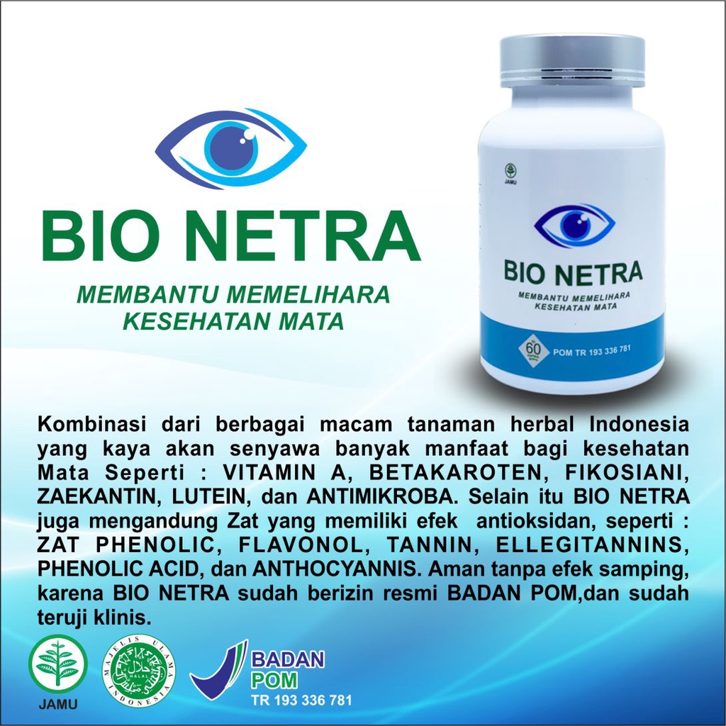 BIONETRA ASLI OBAT MATA KATARAK MINUS MATA PLUS GLAUKOMA OBAT MATA HERBAL BIONETRA ORIGINAL