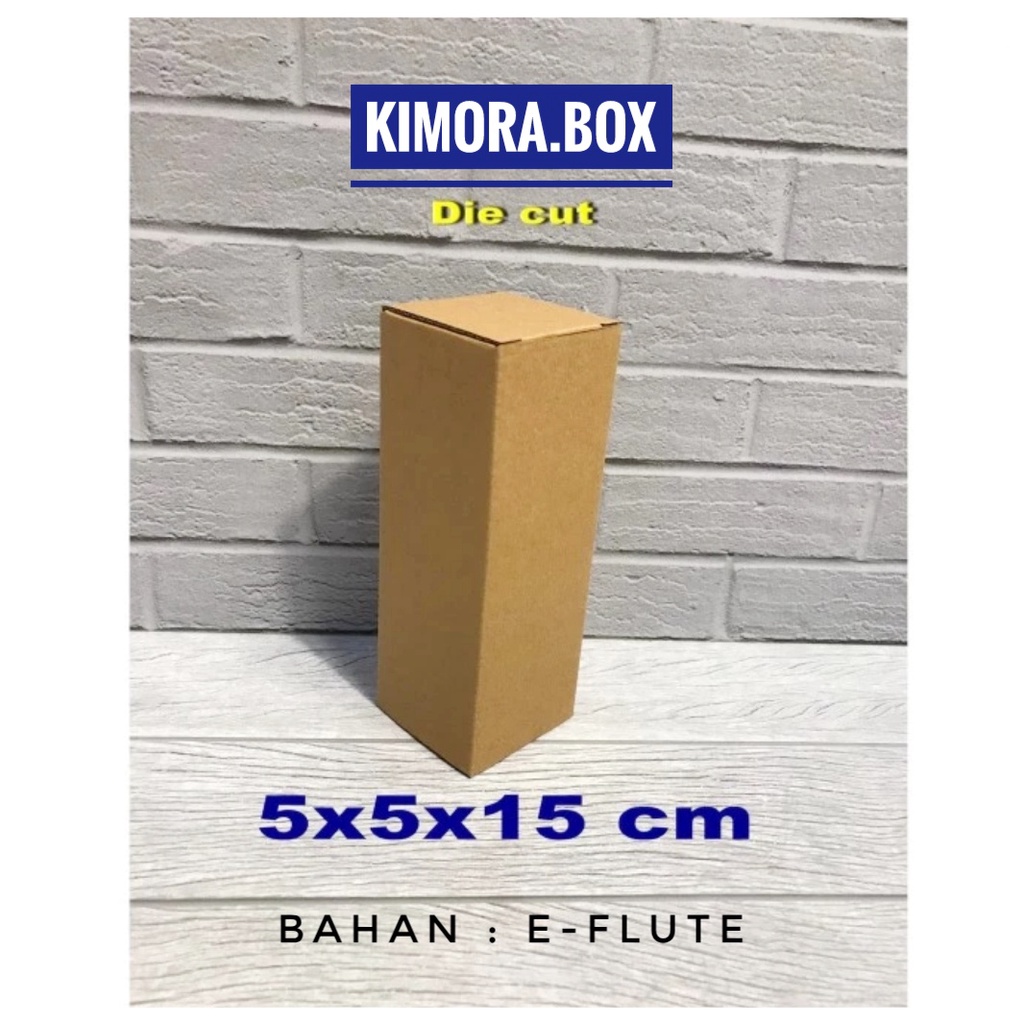 

KARDUS/KARTON/BOX UK.5x5x15 CM..........MODEL KARDUS DIE CUT BOTOL