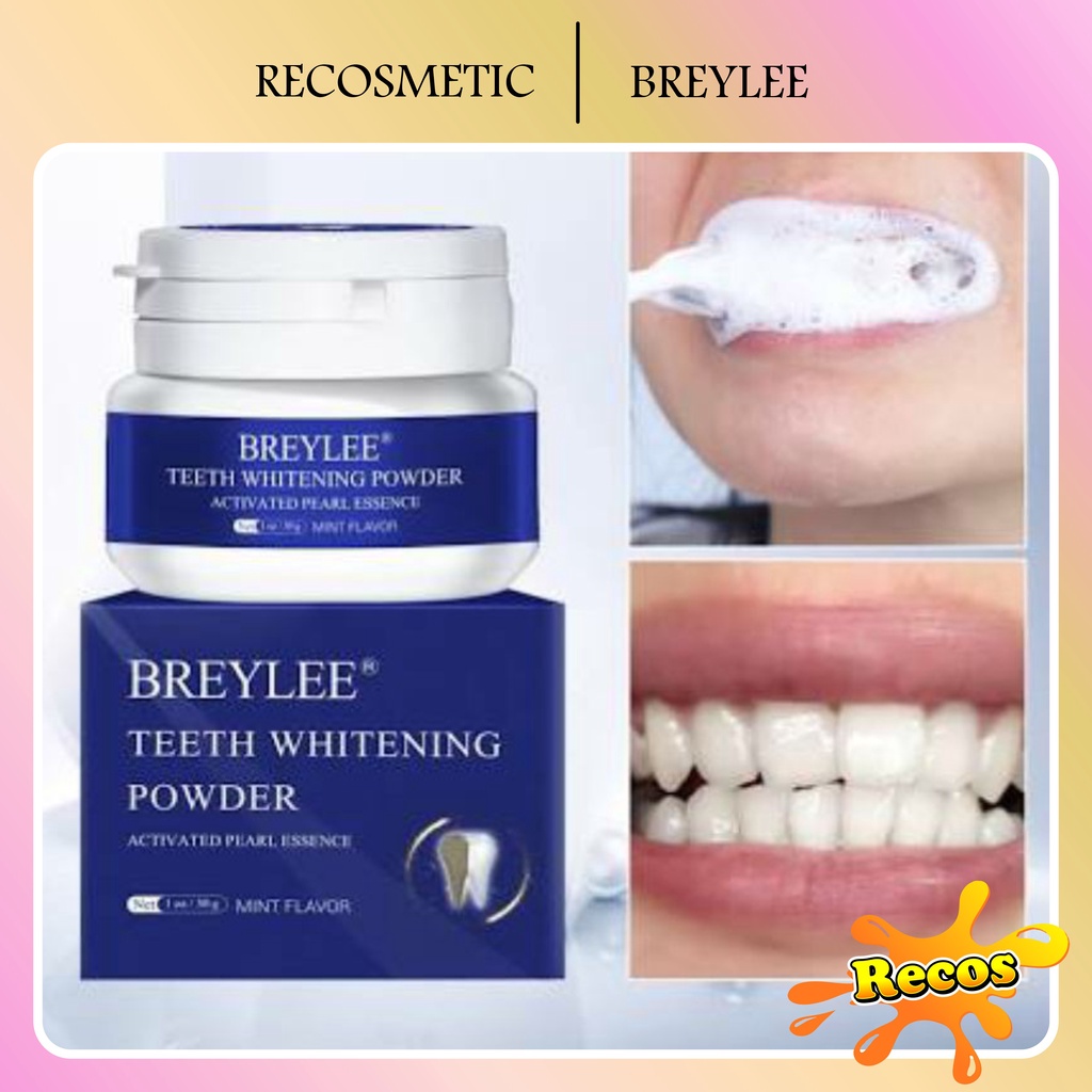 BREYLEE Teeth Whitening Powder 100% ORIGINAL / 30grm