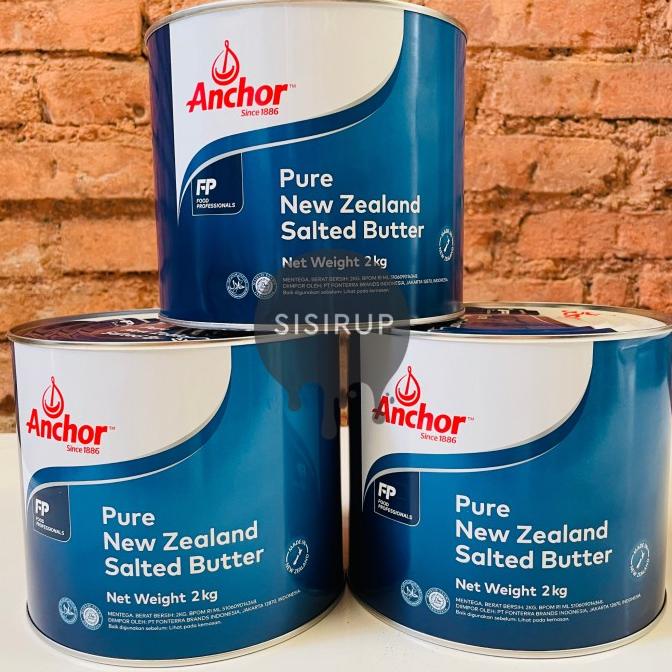 

2 KG Butter Anchor 2 KG / Salted Butter Anchor TERLARIS TERPERCAYA ORIGINAL