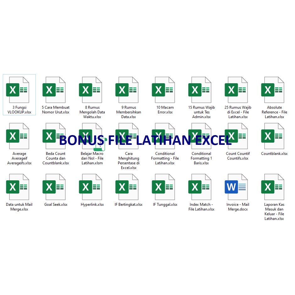 APLIKASI AKUNTANSI EXCEL - 17+ FILE TEMPLATE KEUANGAN + 350+ FILE TEMPLATE DOKUMEN HRD + BONUS