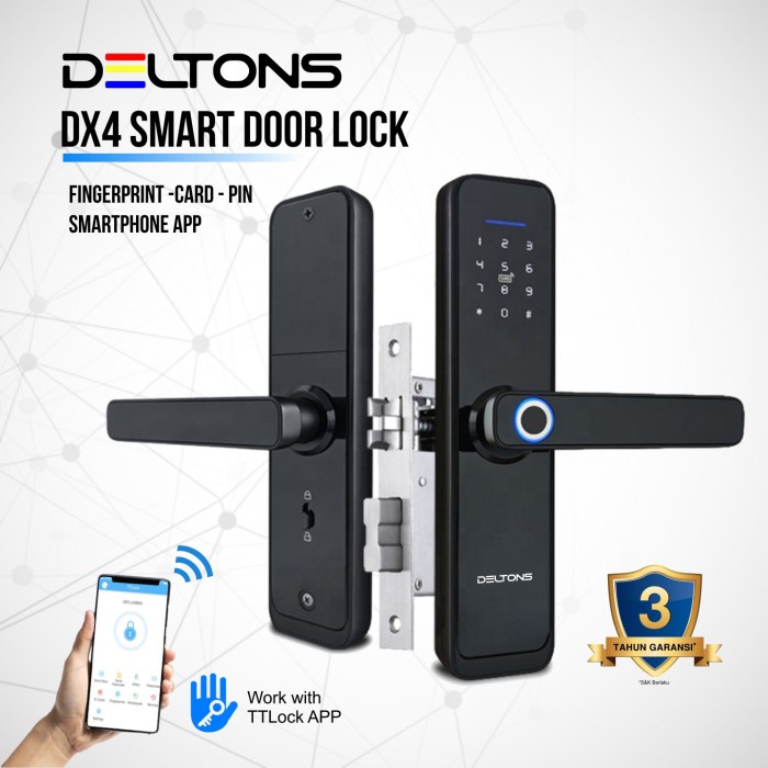 Kunci Pintu Digital Smart Door Lock Fingerprint Smart Lock