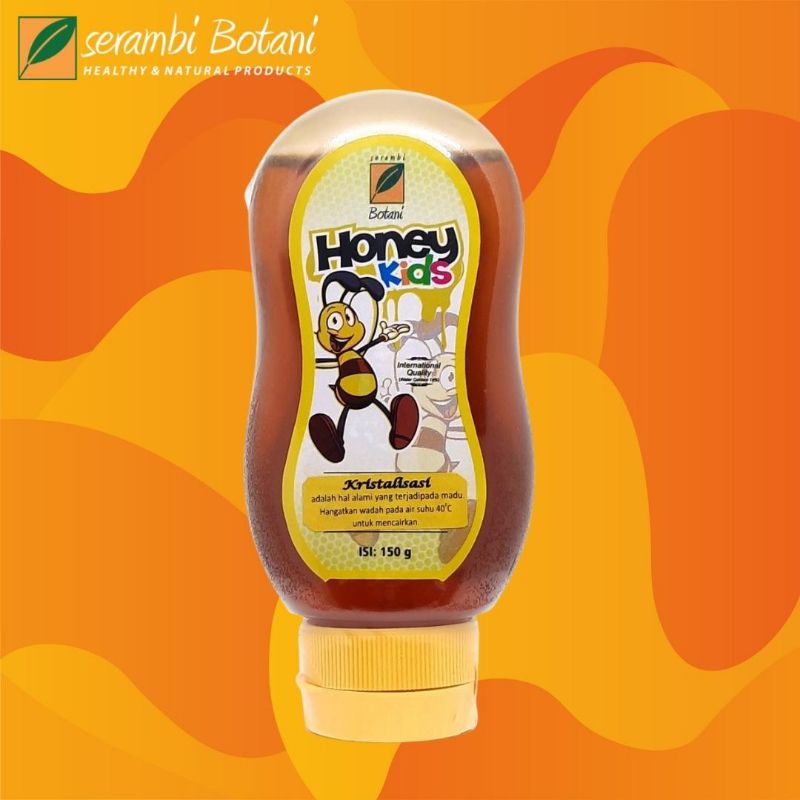 

Madu Anak Asli Murni 150gr Standar Internasional Serambi Botani