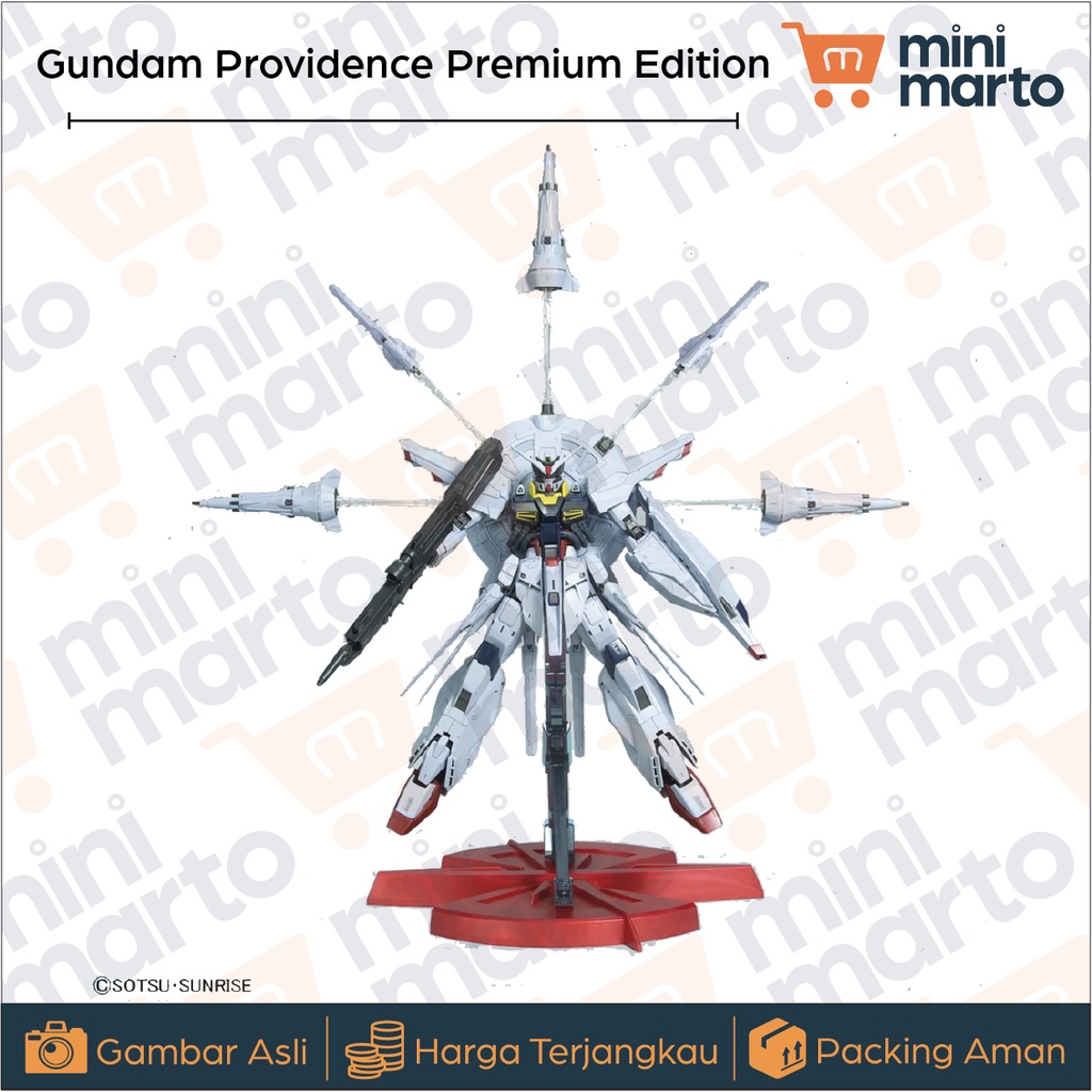 Bandai Gundam Providence Premium Edition Art Box - MG
