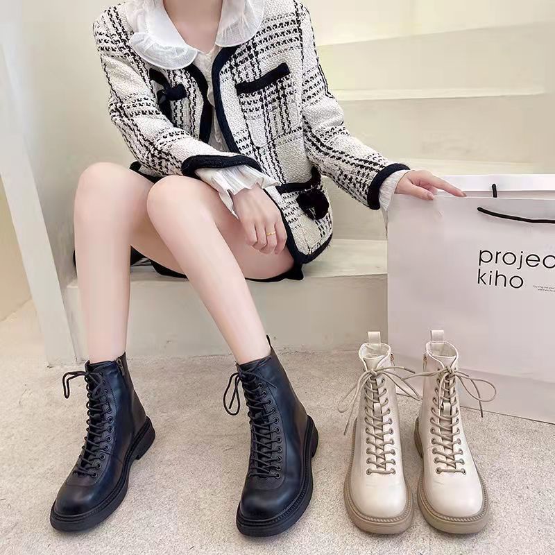 [DUNIA FASHION] Sepatu Boots Martin Wanita Import Premium Quality DF 624