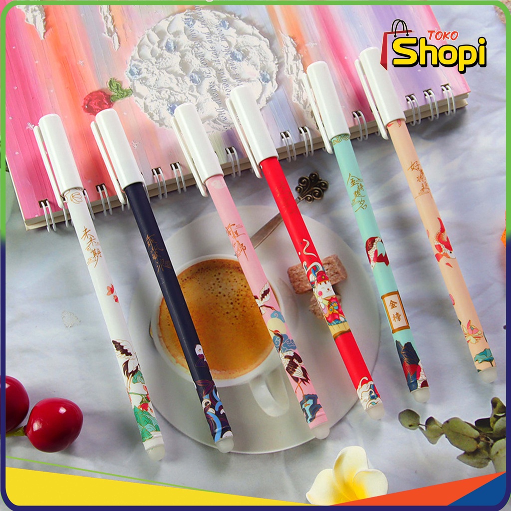 

Pulpen Bisa Di Hapus Erasable Pen Karakter Viral Pena Magic 961