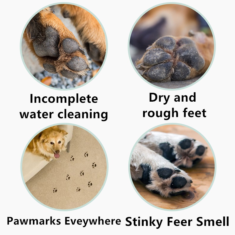 Hugopet Pet Foot Cleansing Foam Busa Pembersih Kaki Hewan Peliharaan Kucing Anjing Deodoran Kaki Mencuci Perawatan Kaki Membersihkan Kaki