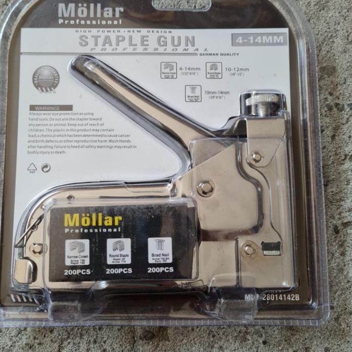 

New! STAPLE GUN 3 IN 1 MOLLAR