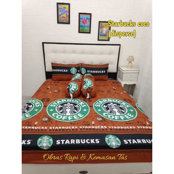 (NEW) Bisa COD Sprei Set Monalisa 90 100 120 140 160 180 200 Extra Super Single Queen King 90x200 10