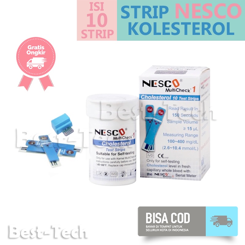 Strip Kolesterol Nesco / Nesco Cholestrol Refill Strip