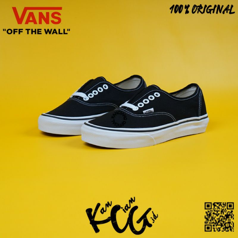 Vans Authentic Classic Black White Original 100% Bnib