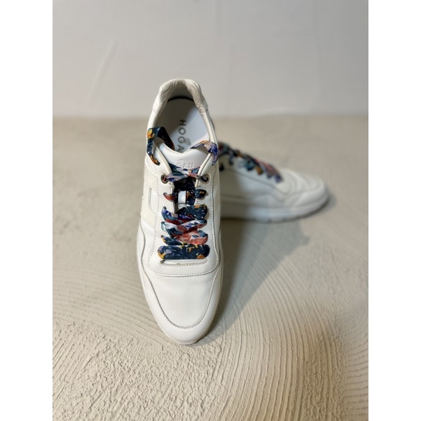 *JUAL RUGI*‼️ Hogan Women Luxury Platform Sneakers, White Size 41