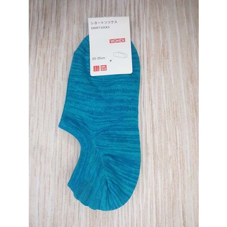 Kaos Kaki Uniqlo Ankle Pendek Women Wanita Anti Bacterial Banyak Motif