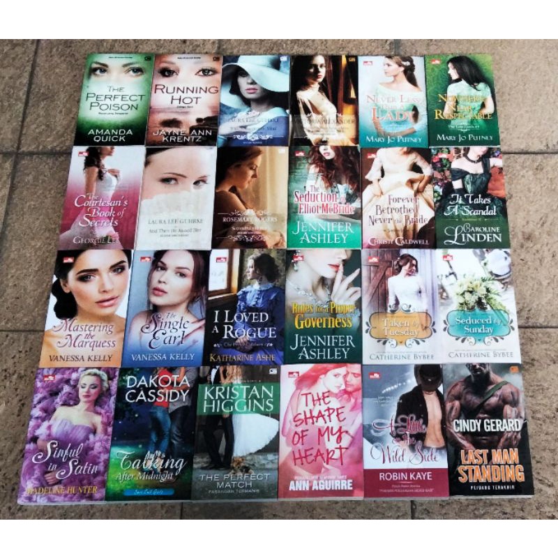 OBRAL NOVEL Harlequin / Novel Romansa / Novel Terjemahan / Original