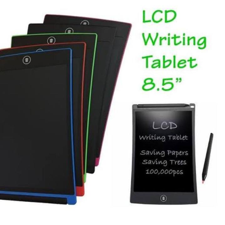 

✮✮ << Jenius >> Tablet Papan Tulis Menggambar LCD Hapus Writing Board Tablet Digital Layar 8.5 inch anak