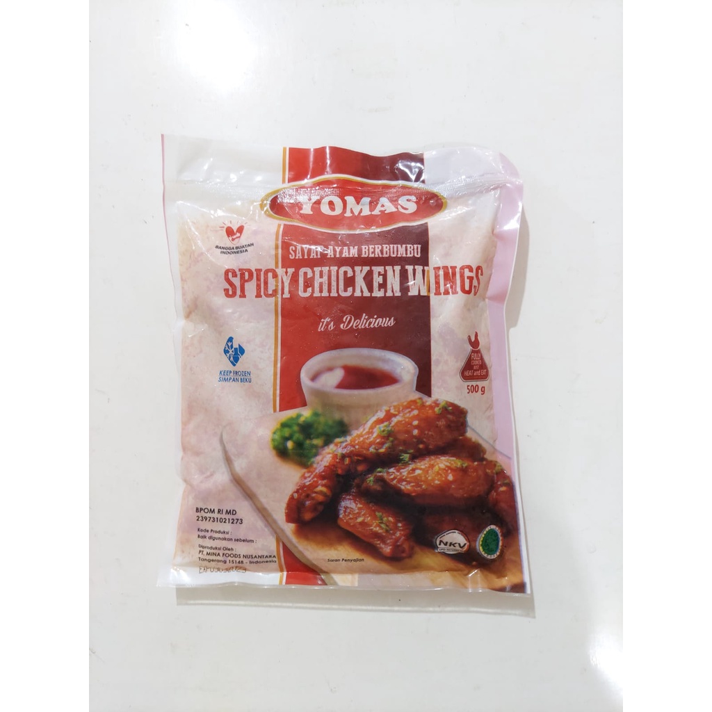 

YOMAS spacy wings 500gr