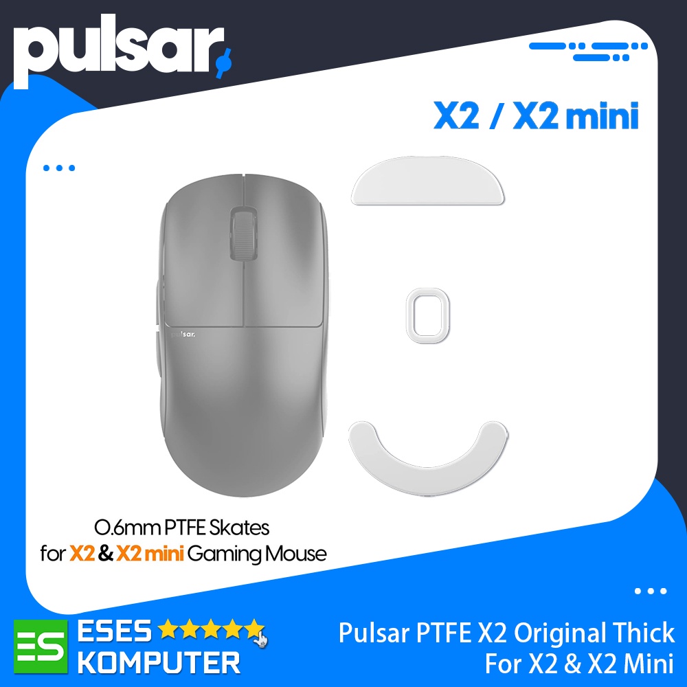 Pulsar PTFE Skates ORIGINAL THICK for X2 &amp; X2 Mini Wireless