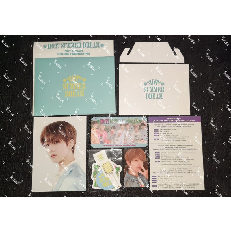 UNSEALED AR TICKET NCT DREAM HOT SUMMER DREAM JISUNG