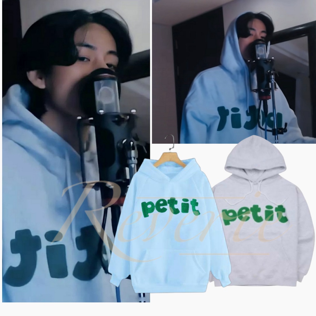 HOODIE BTS TAE HYUNG PETIT KPOP BANGTAN STYLE TAEHYUNG V OUTFIT CHRISTMAS LIVE PERFORM
