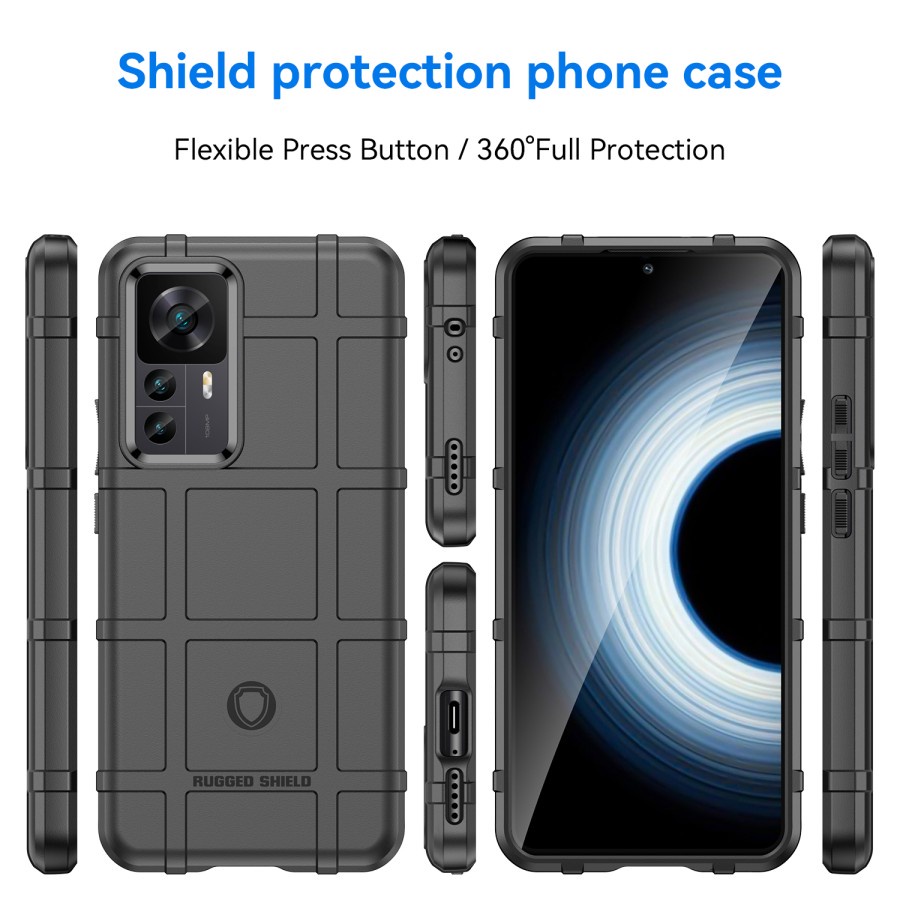 XIAOMI 12T COVER RUGGED SHIELD MILITARY CASE RUGGED SHIELD SILIKON SOFTCASE - XIAOMI 12T