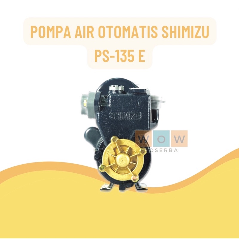 Pompa Air Sumur Dangkal Shimizu PS 135 E