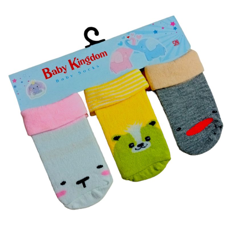 Kaos Kaki Bayi isi 3 Baby Kingdom