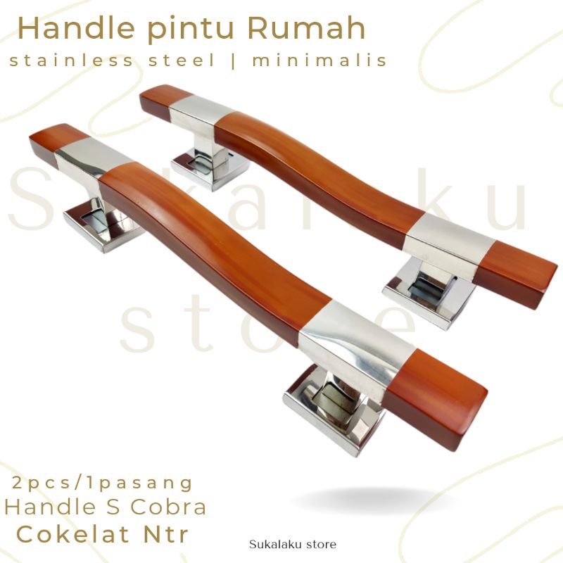 Model terbaru gagang pintu rumah stainless untuk pintu depan model minimalis