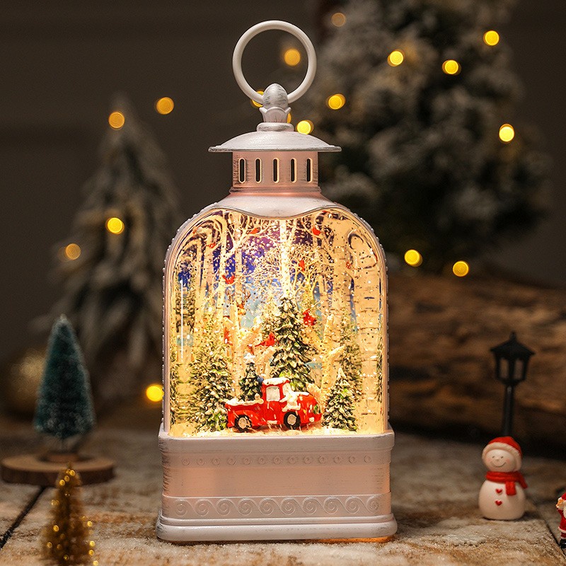 Snow Globe Kotak Musik Natal Kado Natal Lentera Natal Musik Snowglobe Hiasan Natal Harga Grosir Termurah Kotak Musik Natal Christmas Music Box