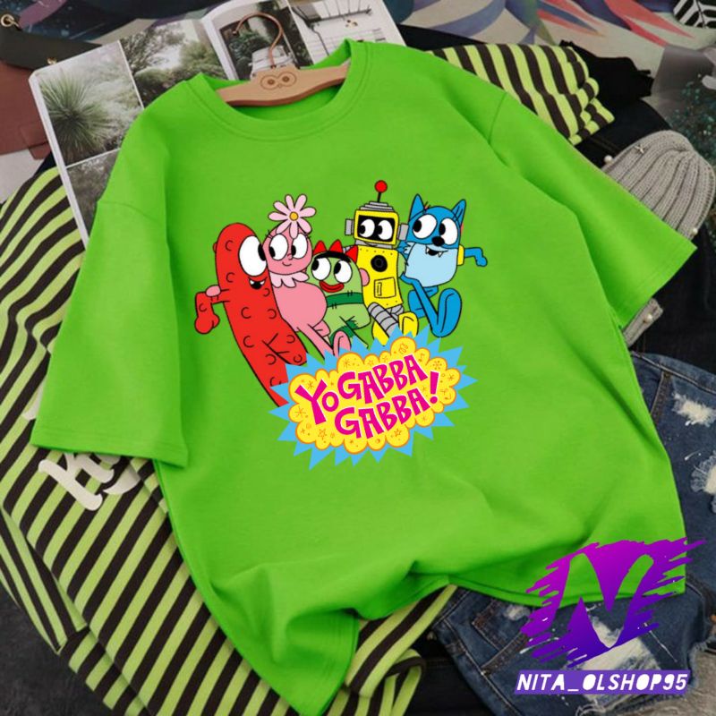 baju anak kaos anak yo gabba gabba