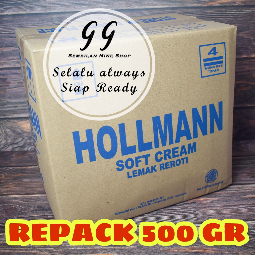 

Hollmann SOFT CREAM 500 Gram Softcream Krim Lemak Nabati Hollman Holman Holmann