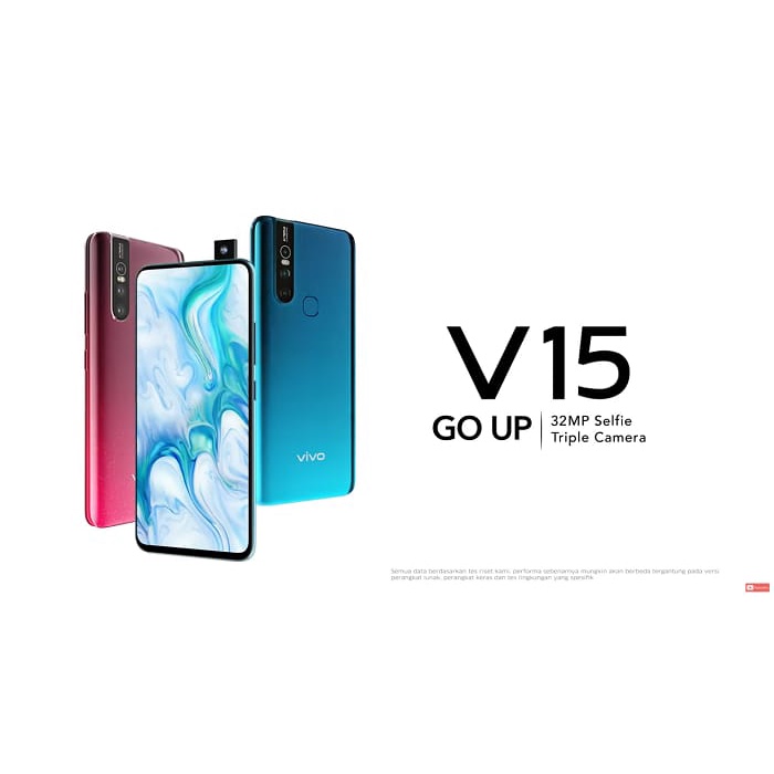 HP VIVO V15 RAM 8 ROM 256 GB Baru Fullset Garansi 1 Tahun Termurah