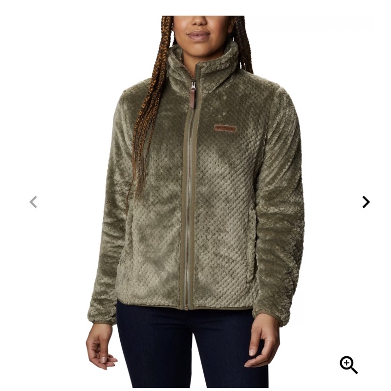 SWEATER JAKET COLUMBIA SHERPA FULL ZIP FLEECE / JAKET BULU
