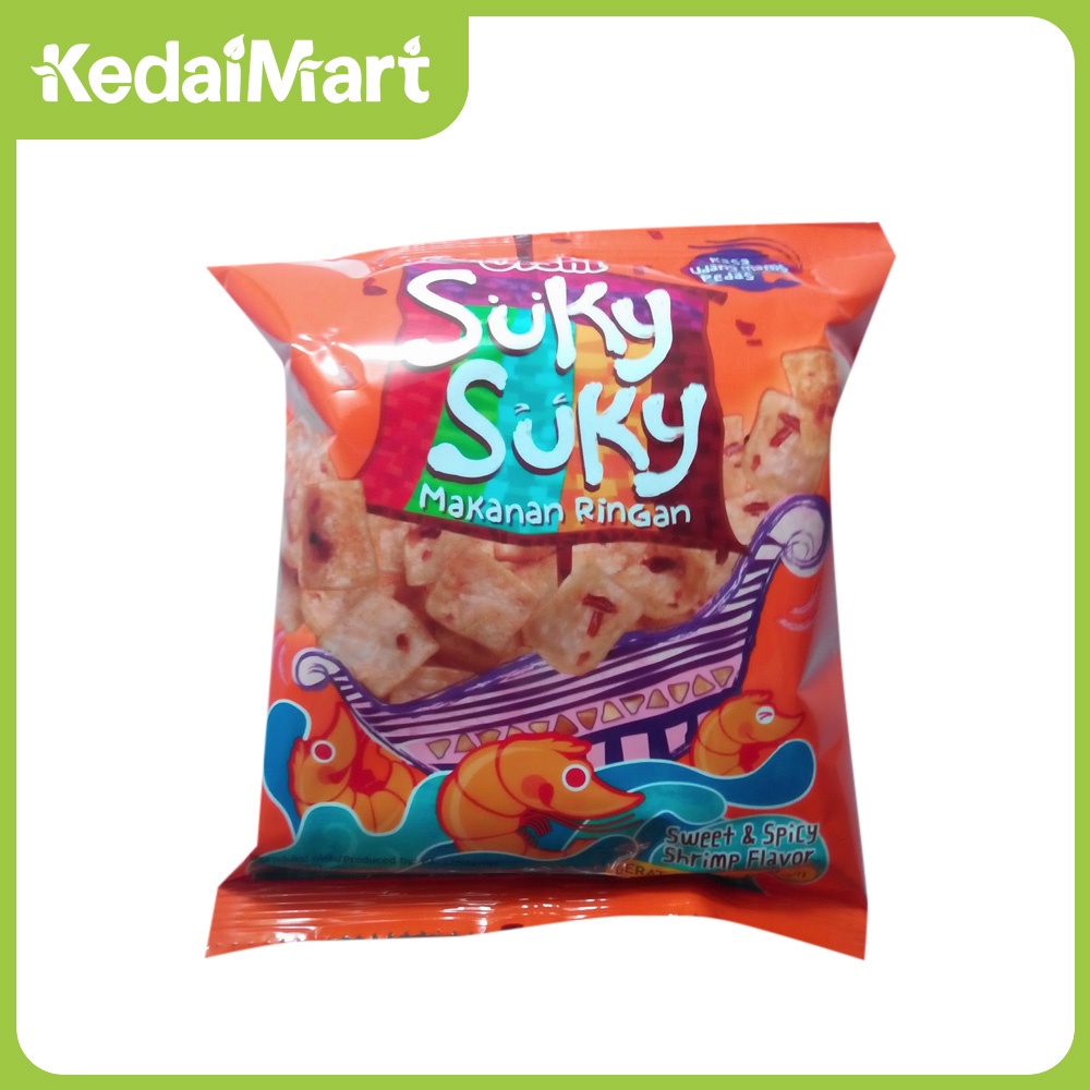 

Oishi Suky Suky Udang Manis 14 / 11 Gram