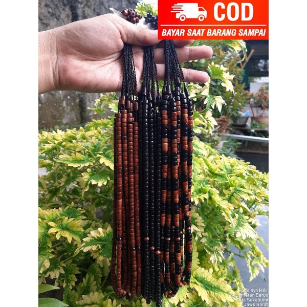 Kalung tasbih marjan kokka kaukah serut