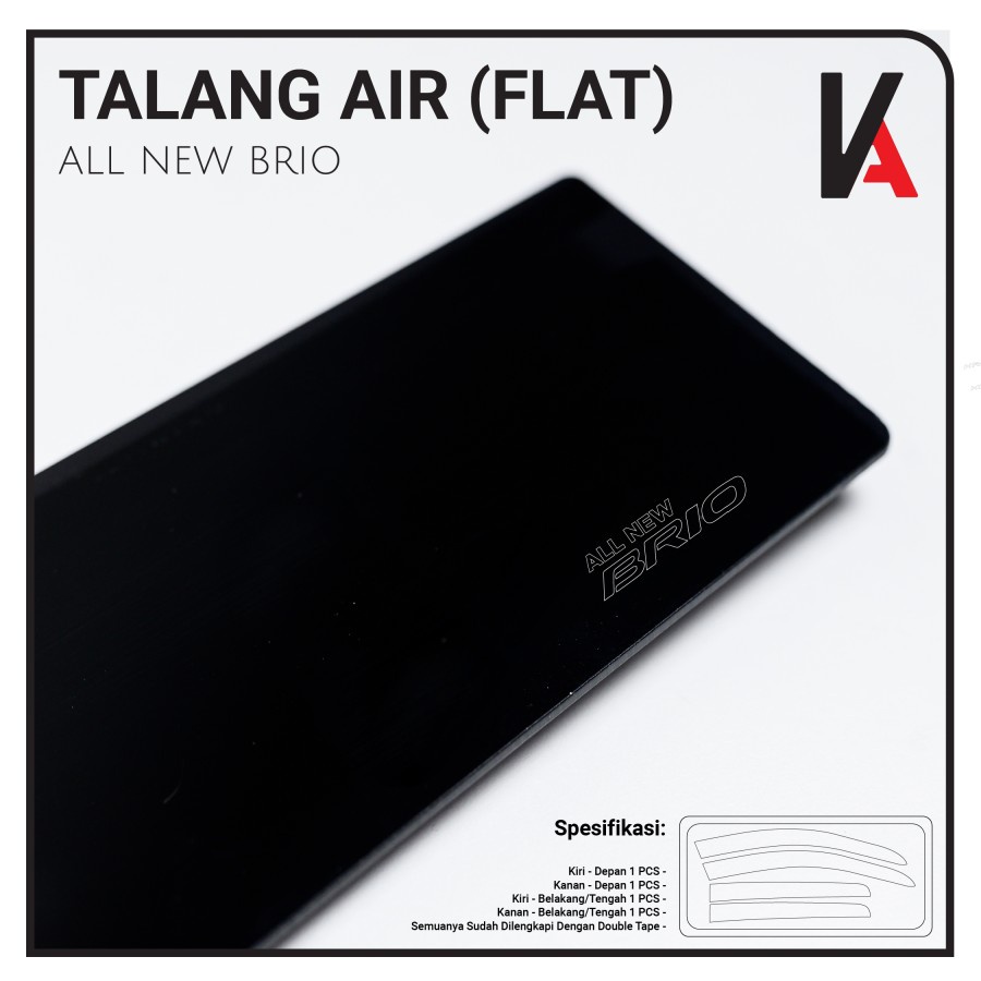 TALANG AIR PINTU MOBIL ALL NEW BRIO MODEL FLAT HIGH QUALITY