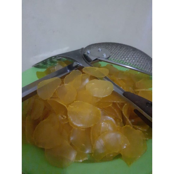 

kerupuk mentah ikan tenggiri kuning butek 1/4kg 250grm grosir murah super enak gurih