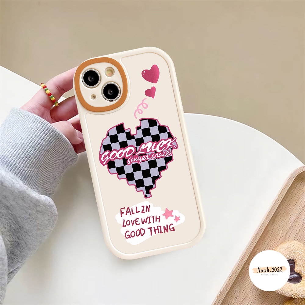 Soft Case Samsung A14 A04 A04s A12 A22 A03s A02s A03 A13 A33 A53 A73 A32 A52 A52s A72 A20s A21s M23 A31 A51 A71 A50 A50s A30s A10s A20s Love Papan Catur Couple Casing TPU Lurus