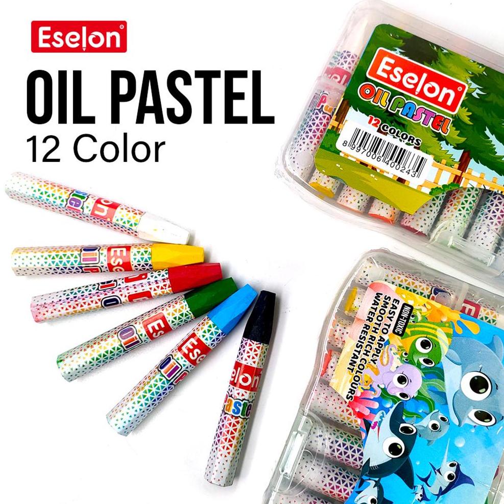 

ㄻ Crayon / Oil Pastel / Crayon Eselon 12 colors ㅒ