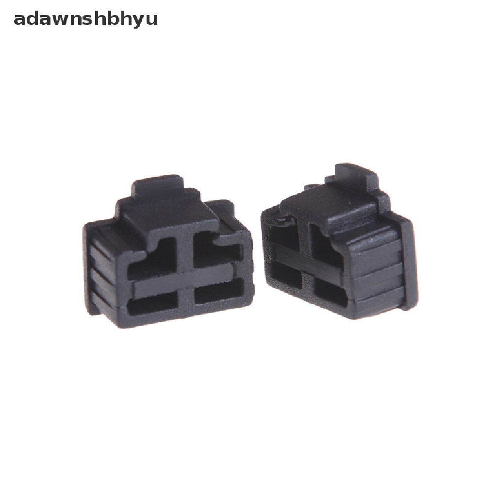 Adawnshbhyu 10Pcs Hitam Eterna Hub Port RJ45 Anti Debu Cover Topi Pelindung Colokan ID