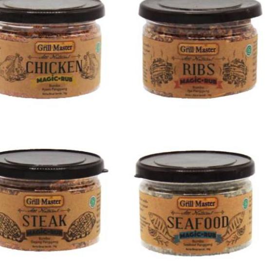 

Diskon✔️Jays / Jay's Grill Master Magic Rub 70gr / Chiken / Ribs / Steak / SeaFood|RA1
