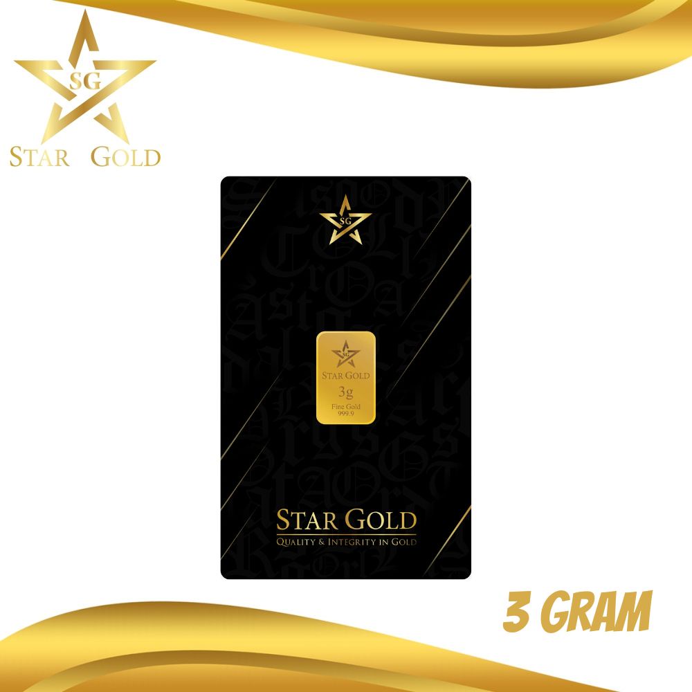 Star Gold Logam Mulia 3 Gram