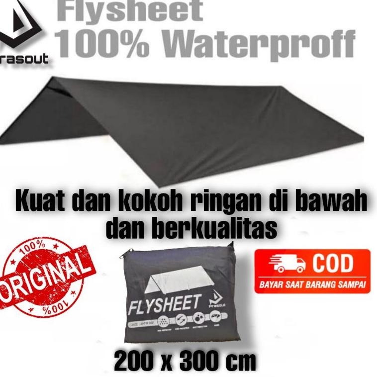 ➜ Flysheet 2x3m / terpal tenda 2x3m ㅲ