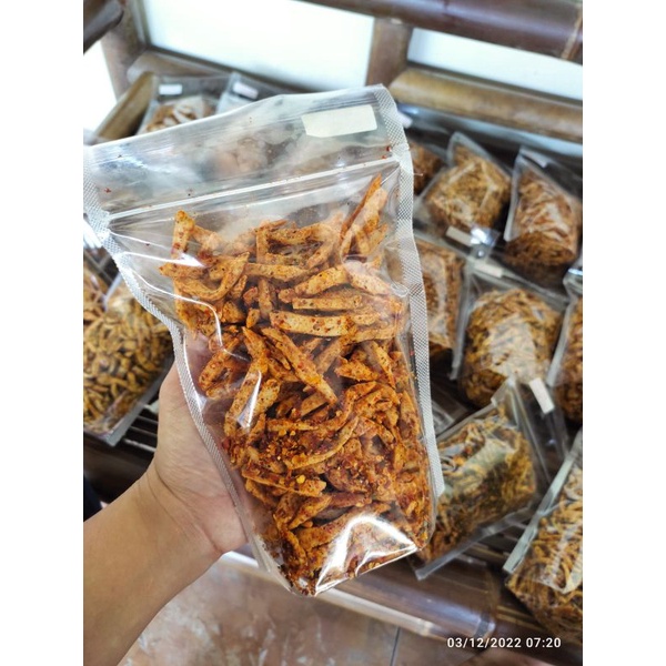 

basreng pedas sedang tanpa daun jeruk